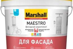 Marshall Maestro Фасадная Акриловая краска Колеровка в цвет.
