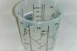 Measuring plastic cup 350 ml