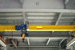 Overhead support crane, beam crane, span 12m, lifting capacity 3, 2 tn