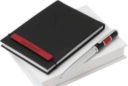 Cacharel set: design notebook A6, ballpoint pen