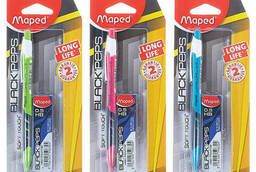 Maped Black Peps set: mechanical pencil 0.5 mm. ..