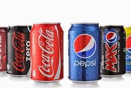 Напитки Coca-Cola, Pepsi, и т. д. Кока-Кола, Пепси ОПТ ОПТОВ