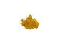 Golden yellow ocher pigment