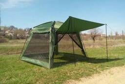 Палатка-тент, шатер-беседка туристическая 3*3м
