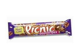 Picnic chocolate bar 52g Walnut