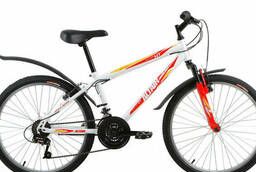 Подростковый горный (MTB) велосипед MTB HT 24 белый 14 рама