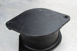 Cushion shock absorber for the Hamm skating rink