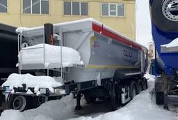 Semi-trailer dump truck