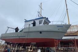Промысловое судно БПМ-74 рыболовное судно