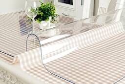 Transparent silicone tablecloth