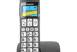 Cordless telephone Panasonic KX-TGE110, memory for 50 numbers. ..