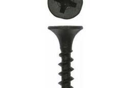 Self-tapping screw for wood cr. carving