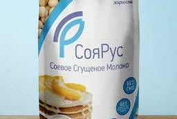SoyaRus Soy condensed milk For the first time in Russia.