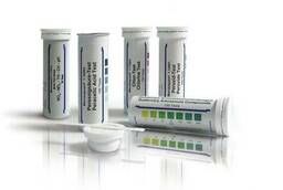 Analytical test strips for residual dez. Tools