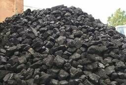 Coal in bags. Delivery of coal.