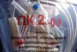 Устройство для переливания крови, ПК-23-01 с микрофильтром