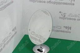 Зеркало настольное (одностороннее, 250, 00ммх300, 0мм), подставка хром, DM-018