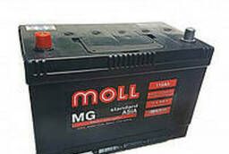 Аккумулятор автомобильный Moll MG Standard ASIA 6СТ-75