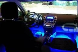 Автолампа светодиодная Festoon 36 мм синий цвет