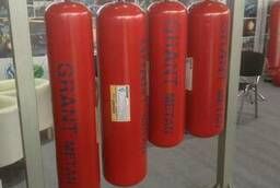 High pressure gas cylinders for natural gas METHANE-