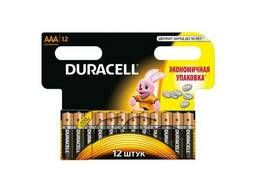 Батарейка щелочная Duracell AAA/LR6, 12 шт/уп