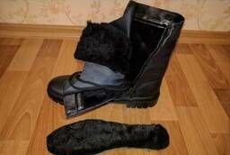 Ботинки кожаные Трек Зимние