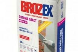 Brozex GP 50 Оптима Пласт гипсовая штукатурная смесь. ..
