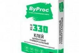ByProc Клей цементный универсальный для плитки KLU-330. ..