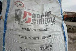 Цемент белый CEM I 52. 5 R ПЦБ 1-500 Д0 слинг-бег (1450 кг) Т