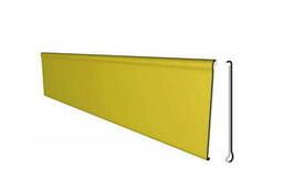 Ценникодержатель полочный самоклеющийся DBR39 длинна 1000 мм, высота 39мм, цвет желтый