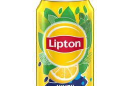 Чай Липтон Лимон 0, 33 литра 12 шт в упаковке