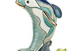 Cтатуэтка Дельфин керамическая фигурка De Rosa Rinconada. .. .