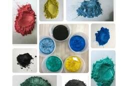 Colored metallized fillers for resins