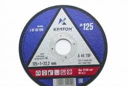 Cutting disc 125x1. 0x22, 2 Kraton, pcs