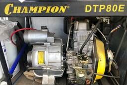 Дизельная мотопомпа Champion DTP80E