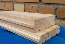 Floor board (floorboard) made of pine, spruce, cedar and larch
