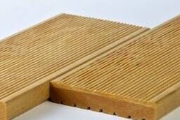 Terrace board made of larch in Moscow from the manufacturer
