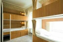 Двухъярусная кровать ЛДСП для хостела, в общежитие