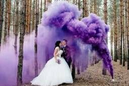 Дымовая шашка smoke bomb фиолетовая