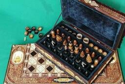 Эксклюзивные нарды-шахматы 3в1