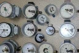 Electrical contact pressure gauges ekm-1U, dm2005sruz, tm