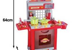 Игровой детский набор модуль кухня на батарейках