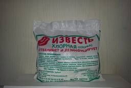 Известь хлорная (дезинфицирующее средство) меш. 20/30/50 кг
