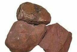 Камень для бани и сауны Яшма (обвал) ведро 10 кг
