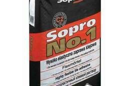 Клей для плитки высокопрочный Sopro No. 1/400 серый