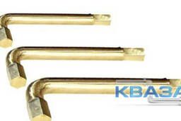 Ключ шестигранный омедненный 3 и 4 мм