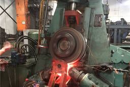 Ring rolling mill for rolling flanges D51-160