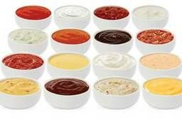 Complexes for sauces based on mayonnaise and tomato