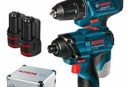 Комплект аккумуляторных инструментов Bosch GDR 120 LI +. ..