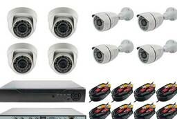 Video Surveillance Kit 8 Cameras 2Mp Combined Ahd